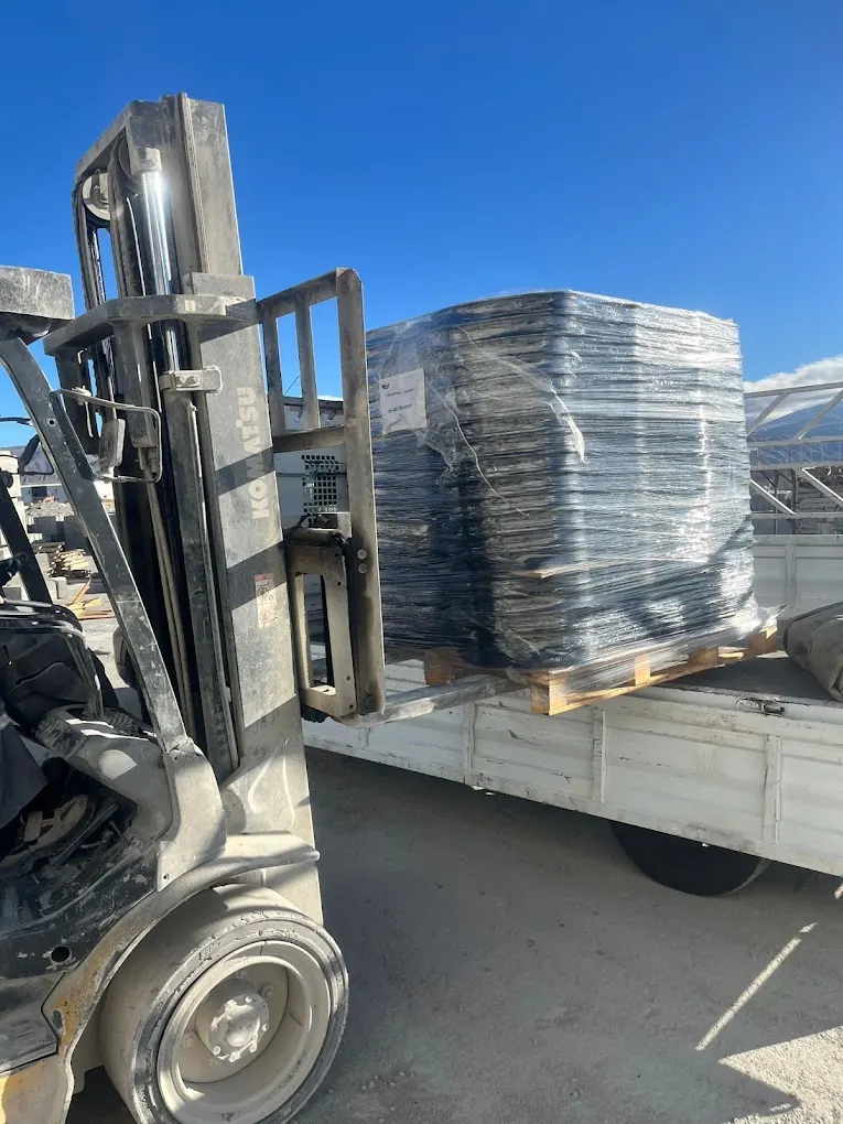 Forklift ile tıra yükleme